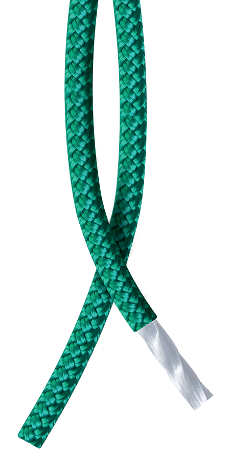 Jachtingové lano Bora - zelená / 10 mm