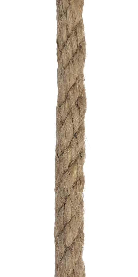 Přírodní lana a šňůry z juty - 4 mm