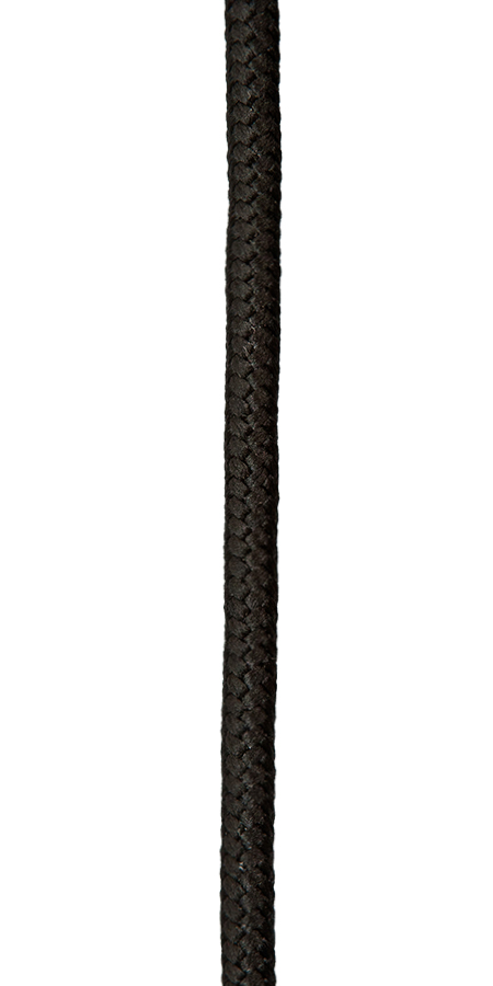 Šňůra Orlík - černá / 6 mm