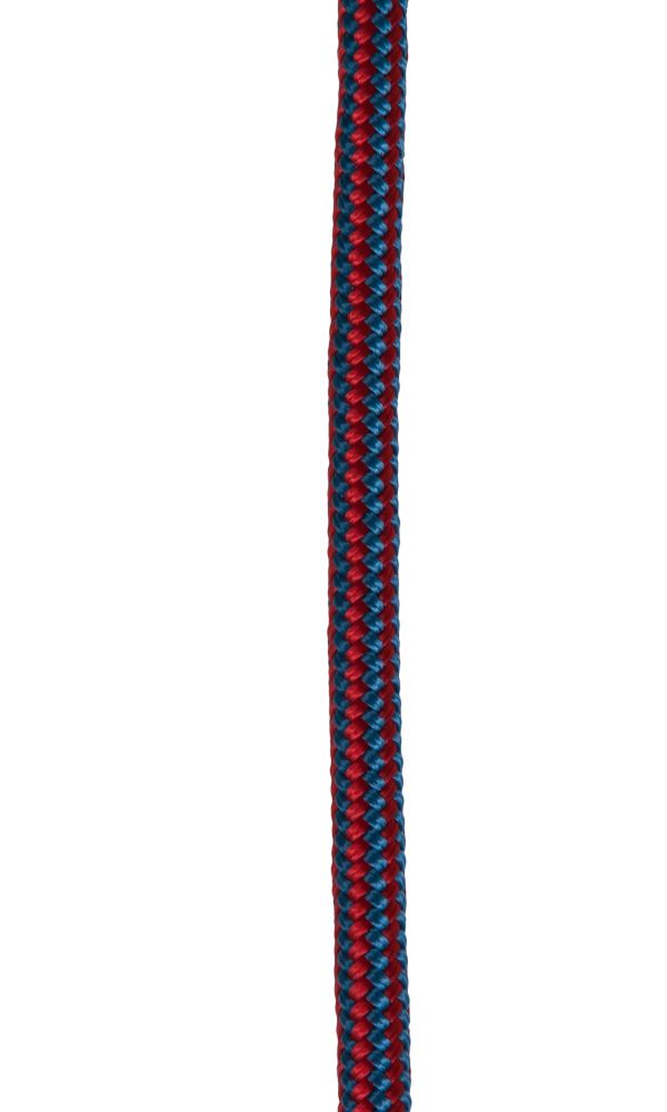 Pomocná šňůra - reep - 8 mm - červená/modrá