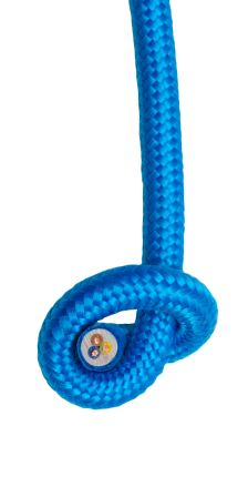 Textilní kabel - modrá / 7 mm